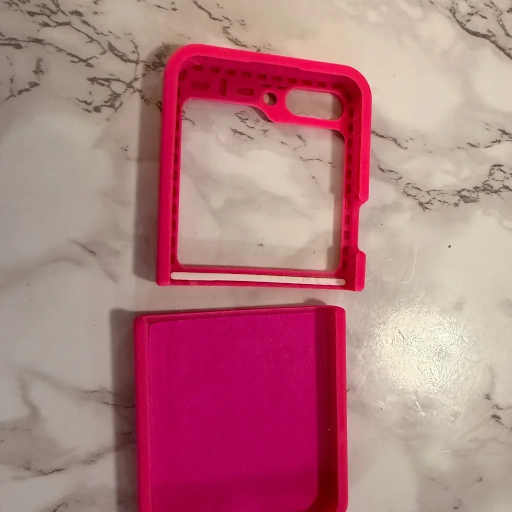 Pink Silicone Case Cover